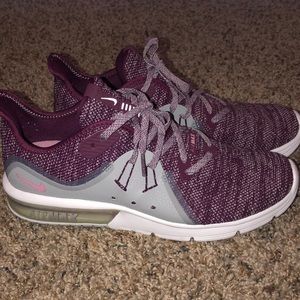 Nike Air Max Purple Shoes